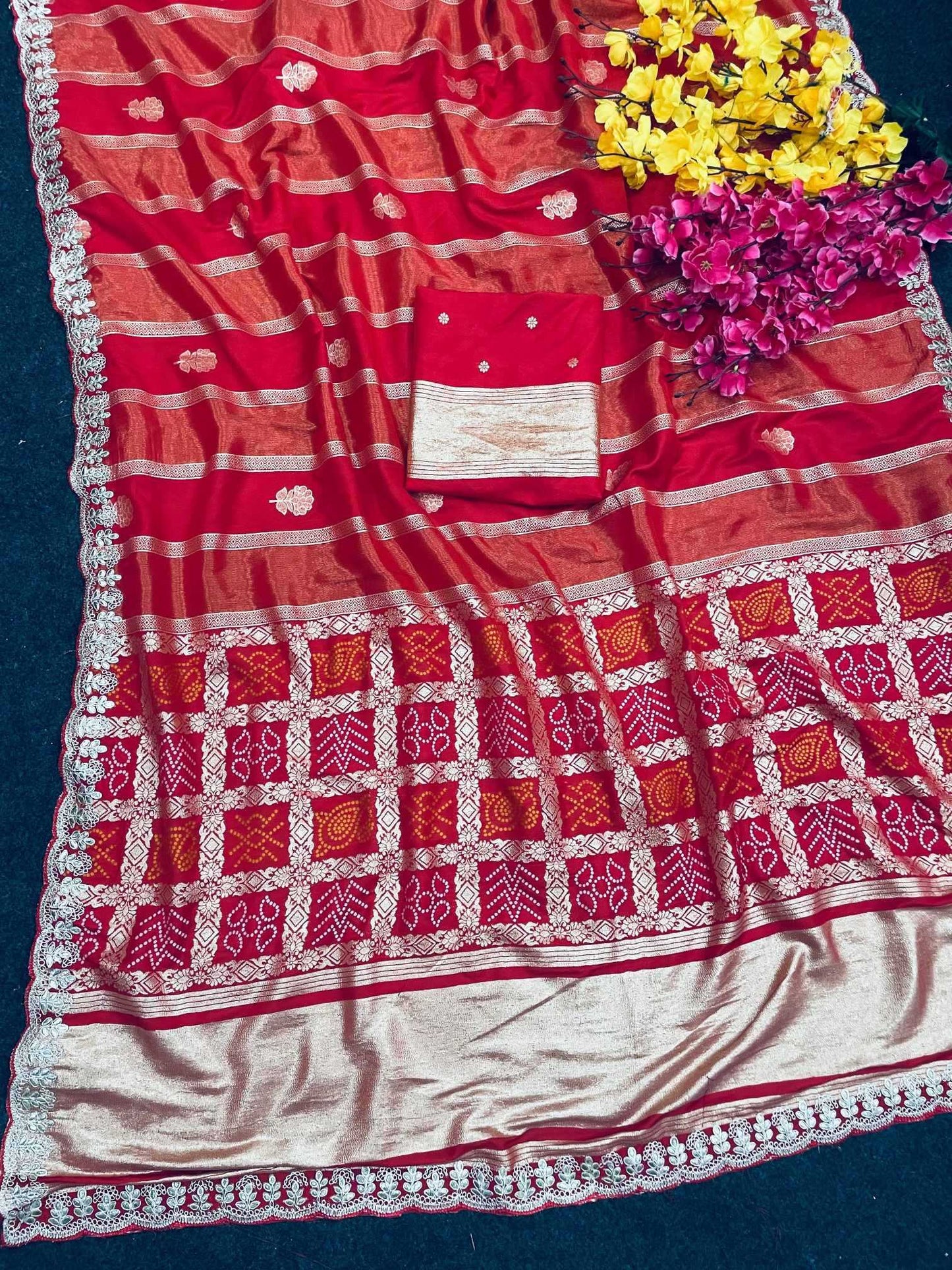 Gajji Silk Traditional Saree