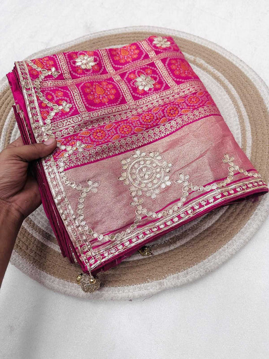 Viscose Traditional Silk Saree