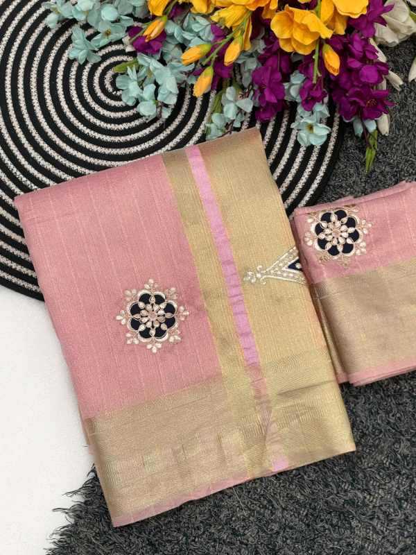 Zari Border Saree