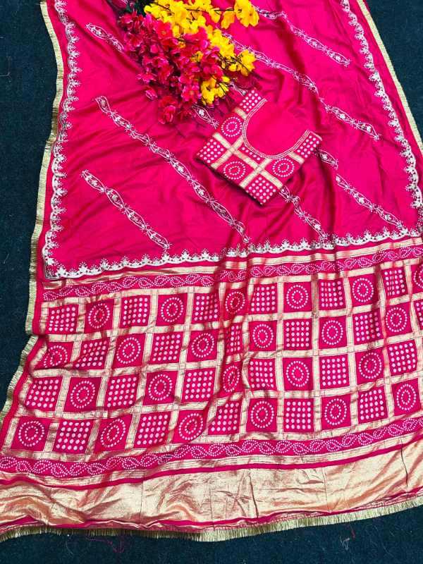 Viscose Printed Saree