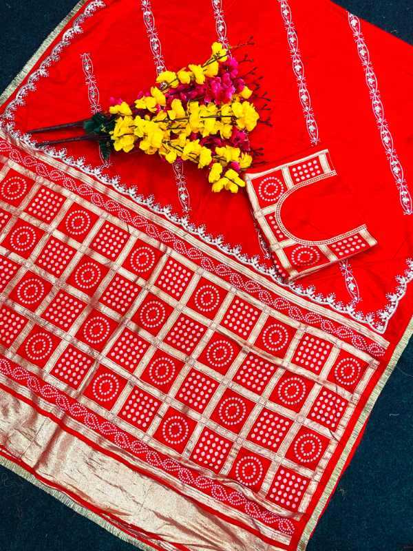 Viscose Printed Saree