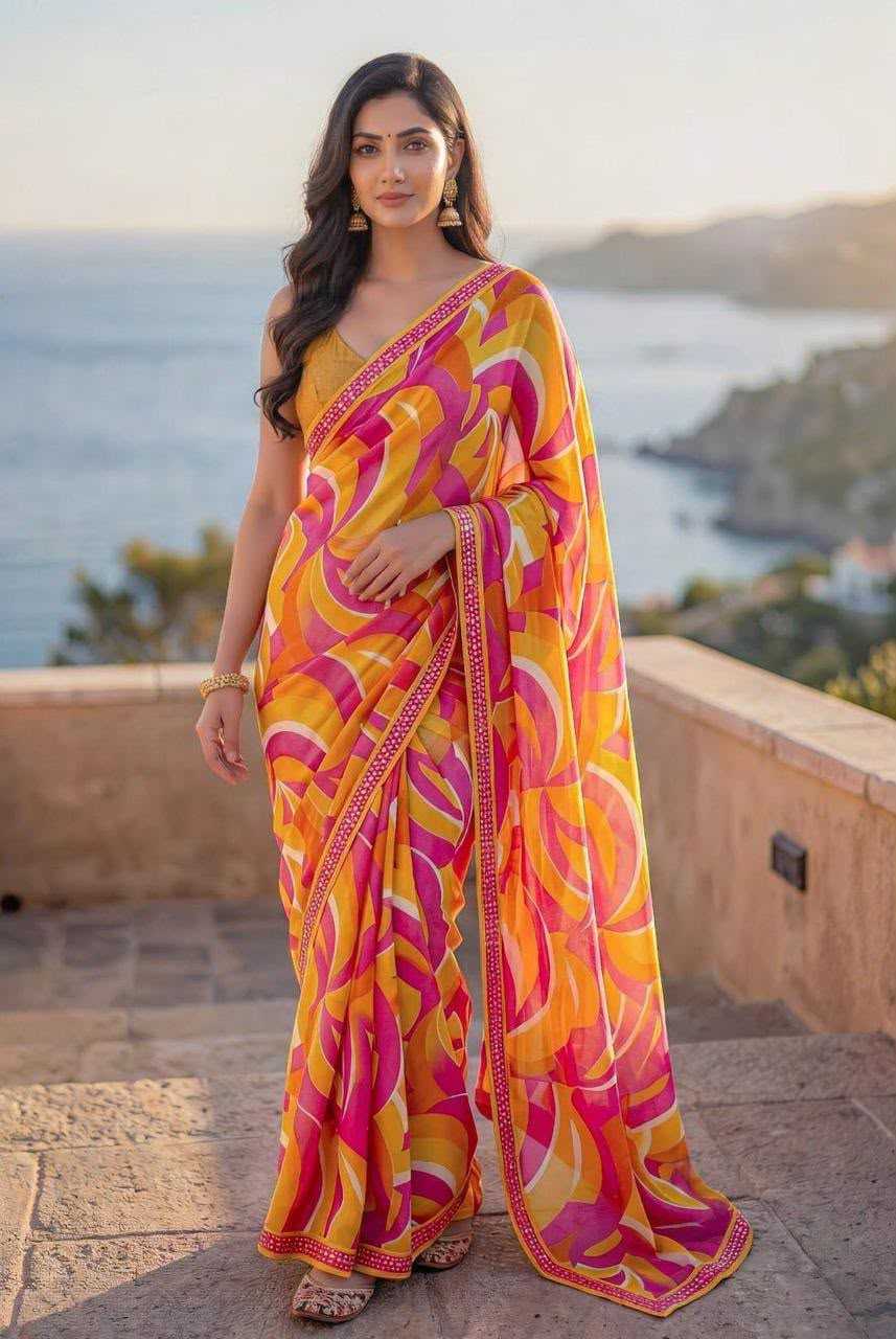 Georgette Designer Saree