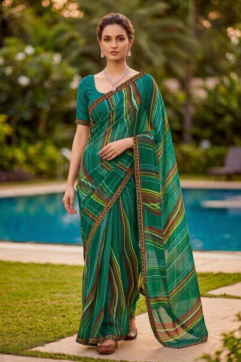 Georgette Designer Saree