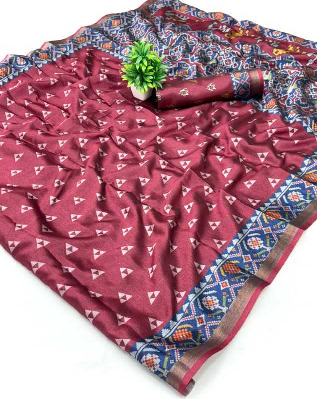 Soft Cotton Printed Saree