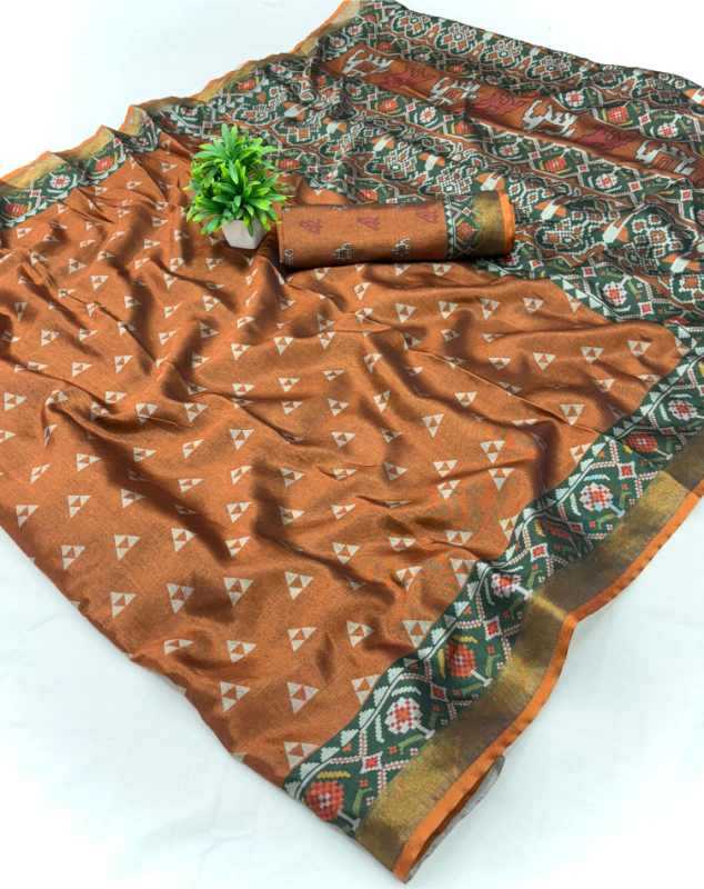 Soft Cotton Printed Saree