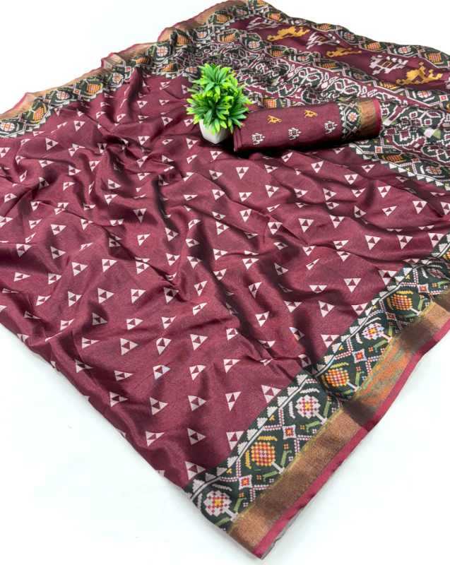 Soft Cotton Printed Saree