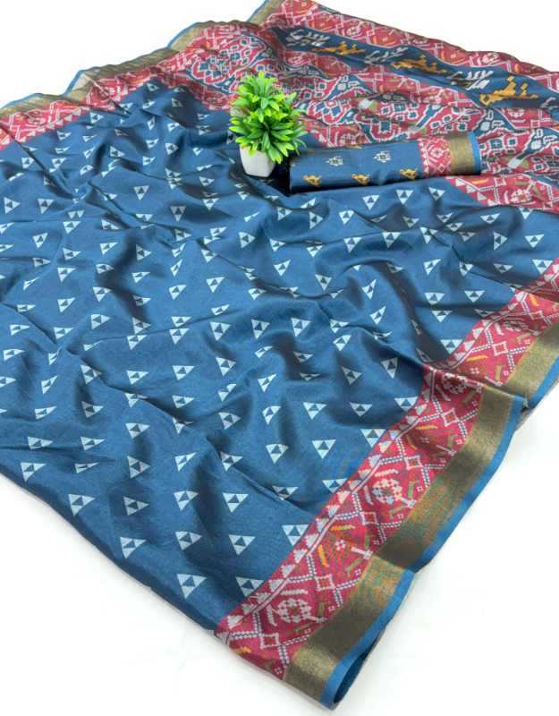 Soft Cotton Printed Saree