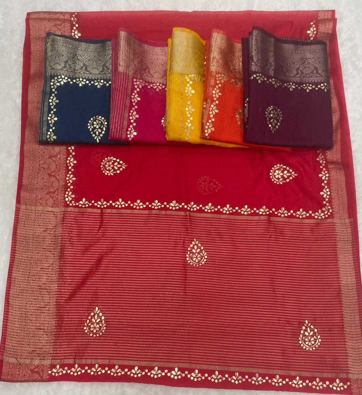 Gota Patti Saree