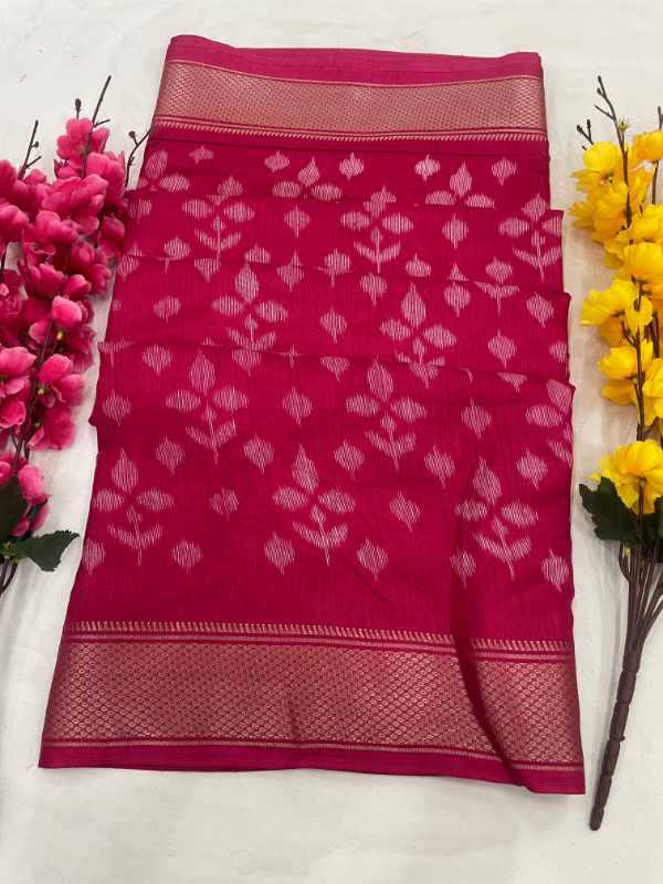 Zari Border Saree