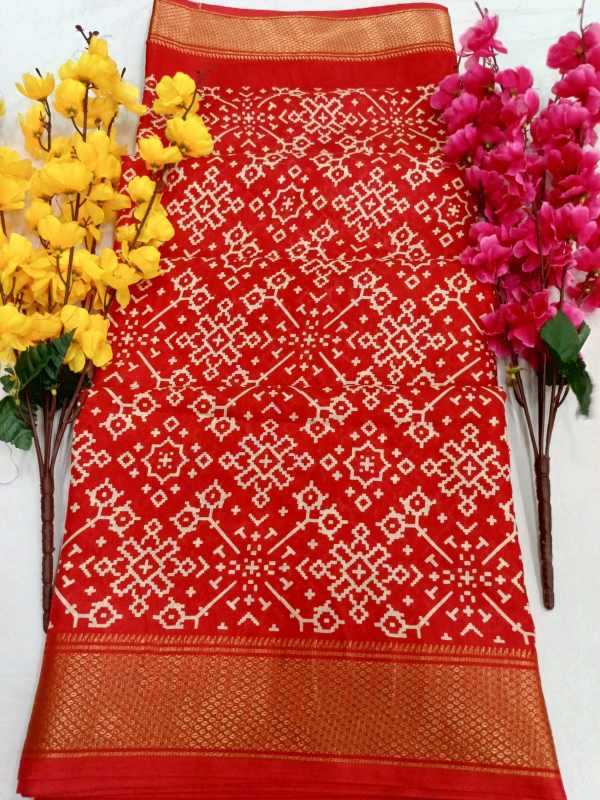 Zari Border Saree