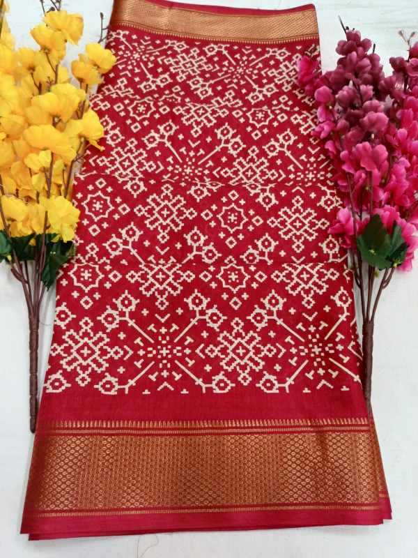 Zari Border Saree