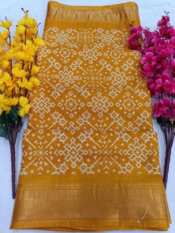 Zari Border Saree