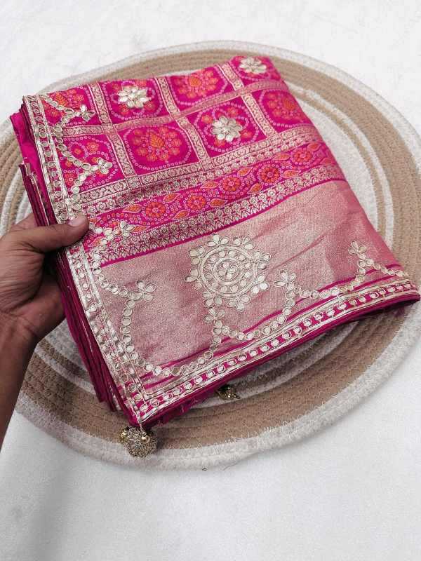 Zari Border Saree