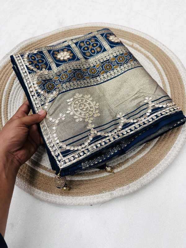 Zari Border Saree
