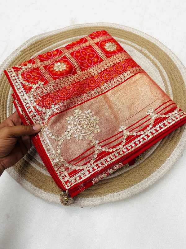 Zari Border Saree