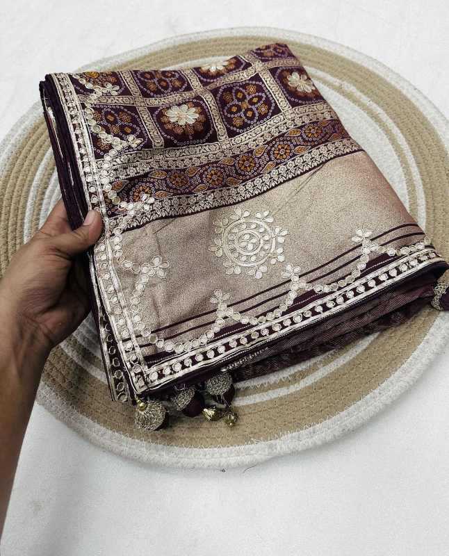 Zari Border Saree