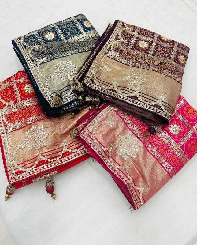 Zari Border Saree