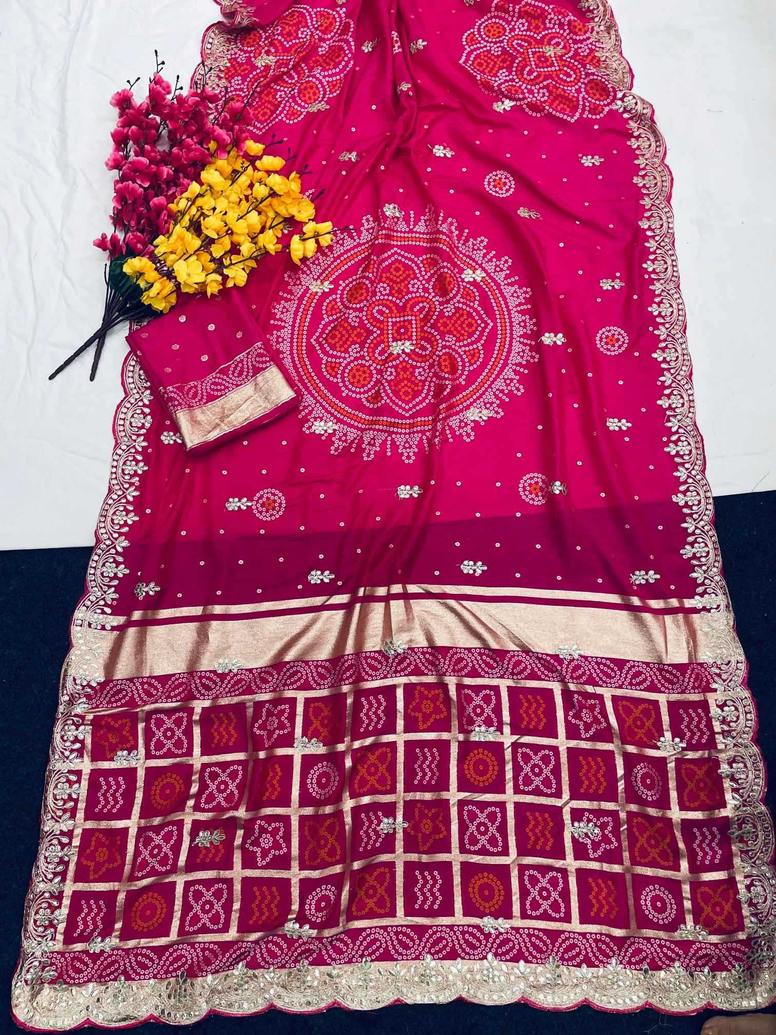 Gajji Silk Traditional Saree