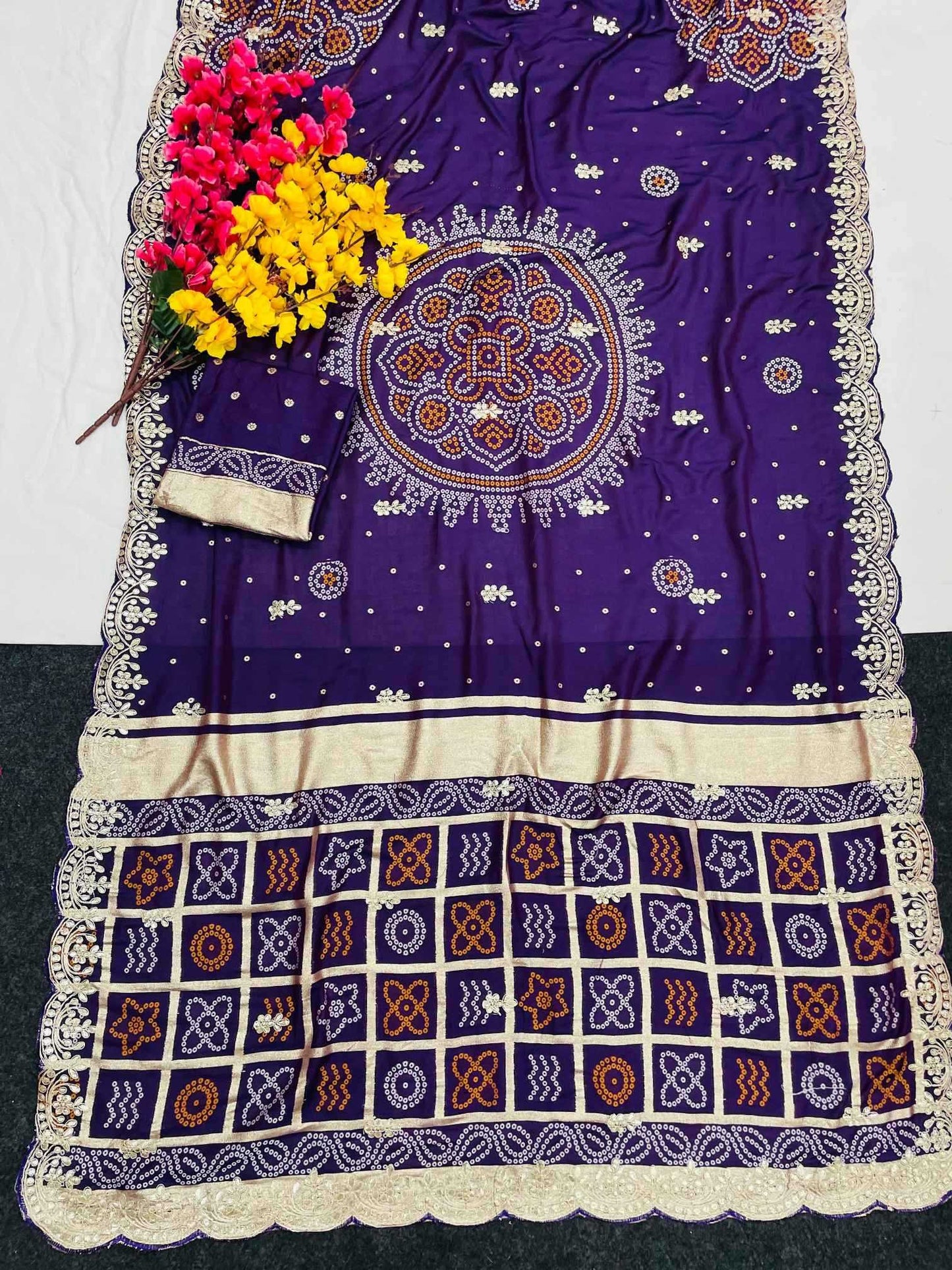 Gajji Silk Traditional Saree