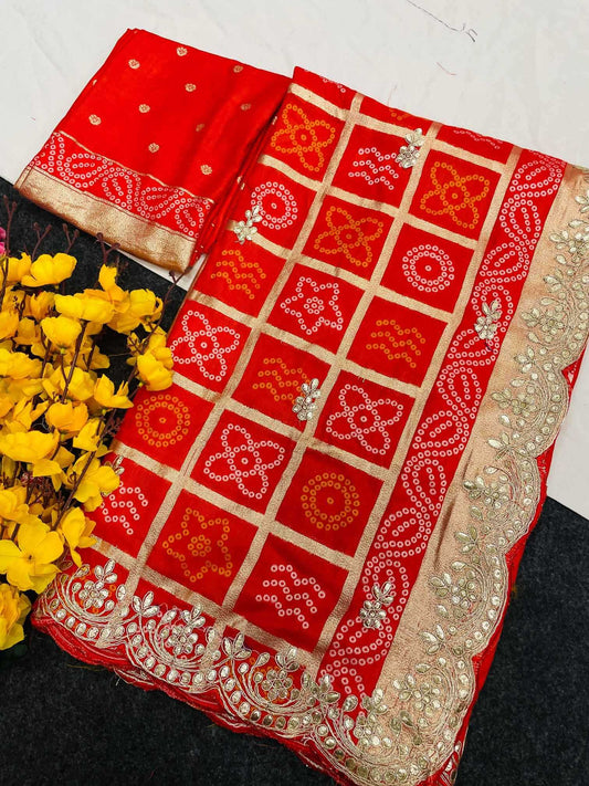 Gajji Silk Traditional Saree