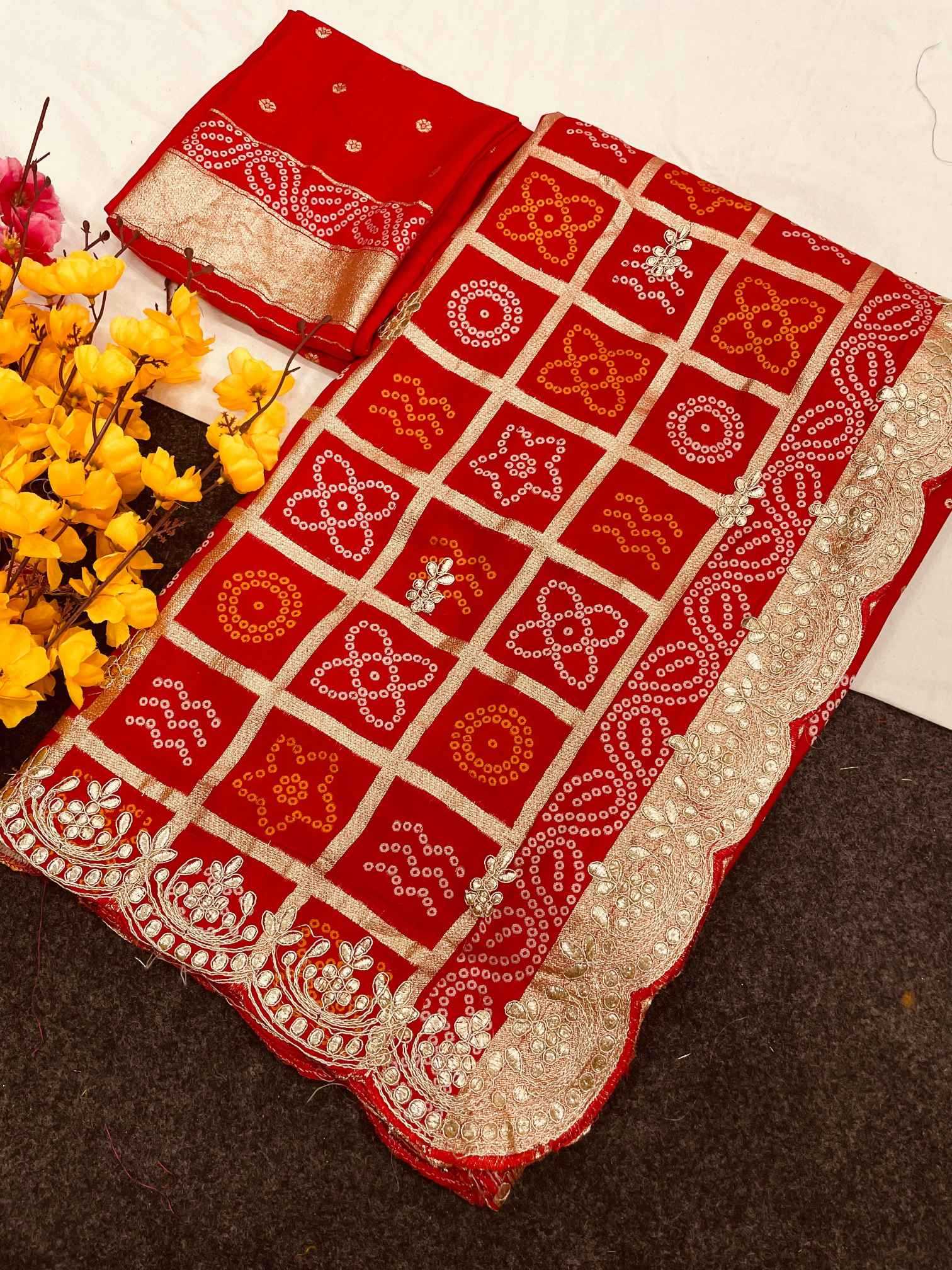 Gajji Silk Traditional Saree