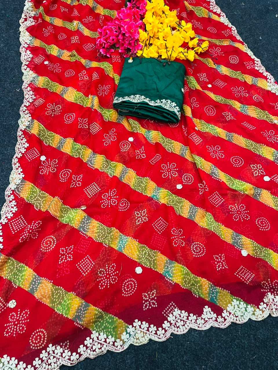 Chiffon Designer Saree