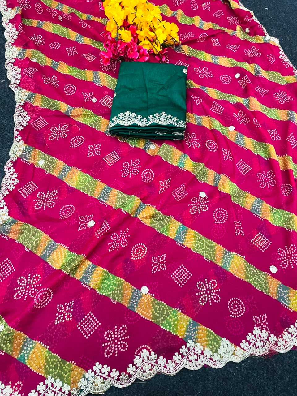 Chiffon Designer Saree