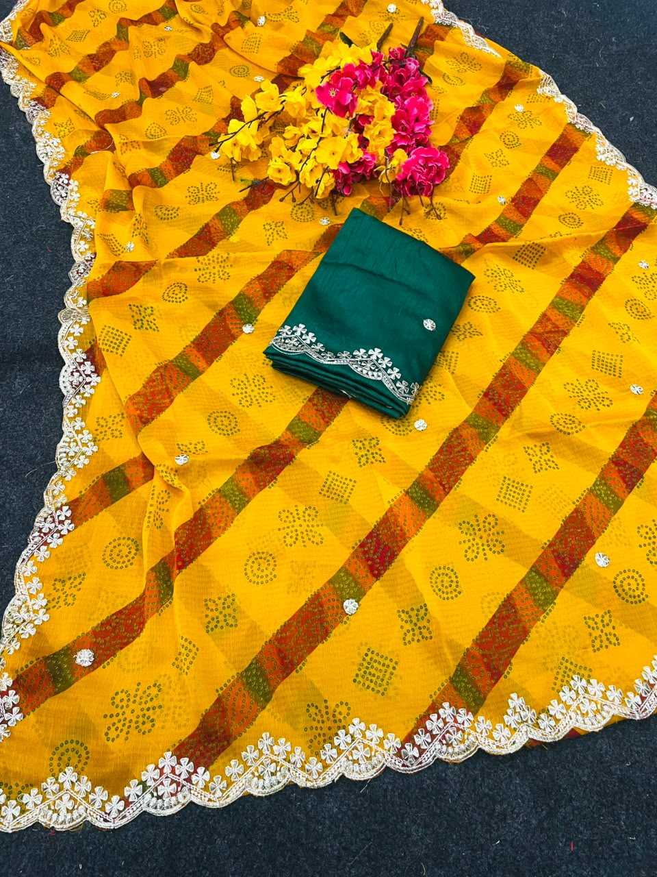 Chiffon Designer Saree