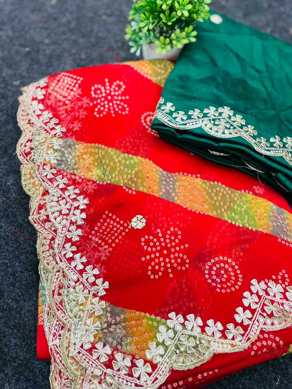 Chiffon Designer Saree