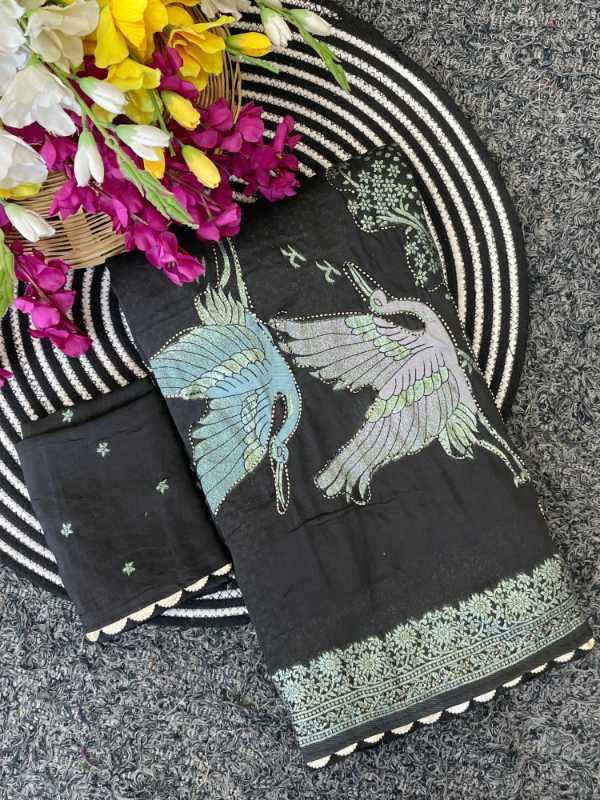 Pure Viscos Hand Work Saree