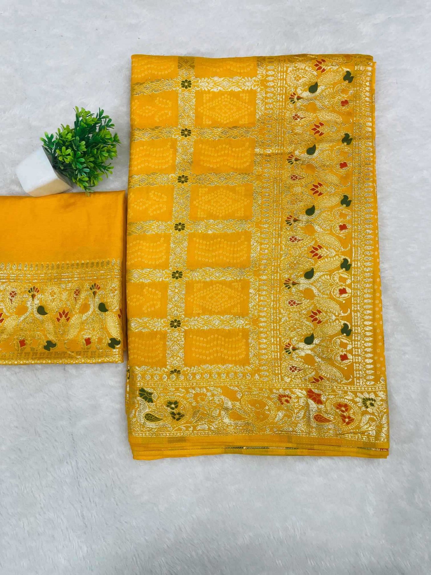 Viscose Butta Saree