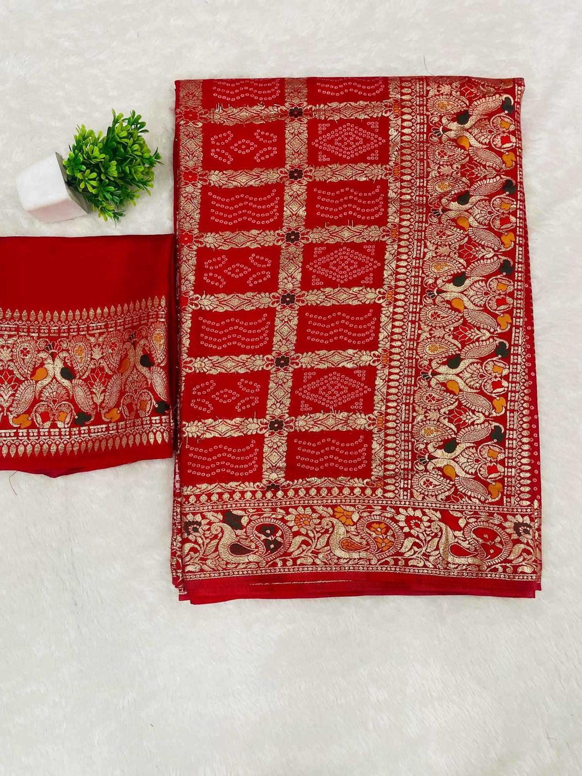 Viscose Butta Saree