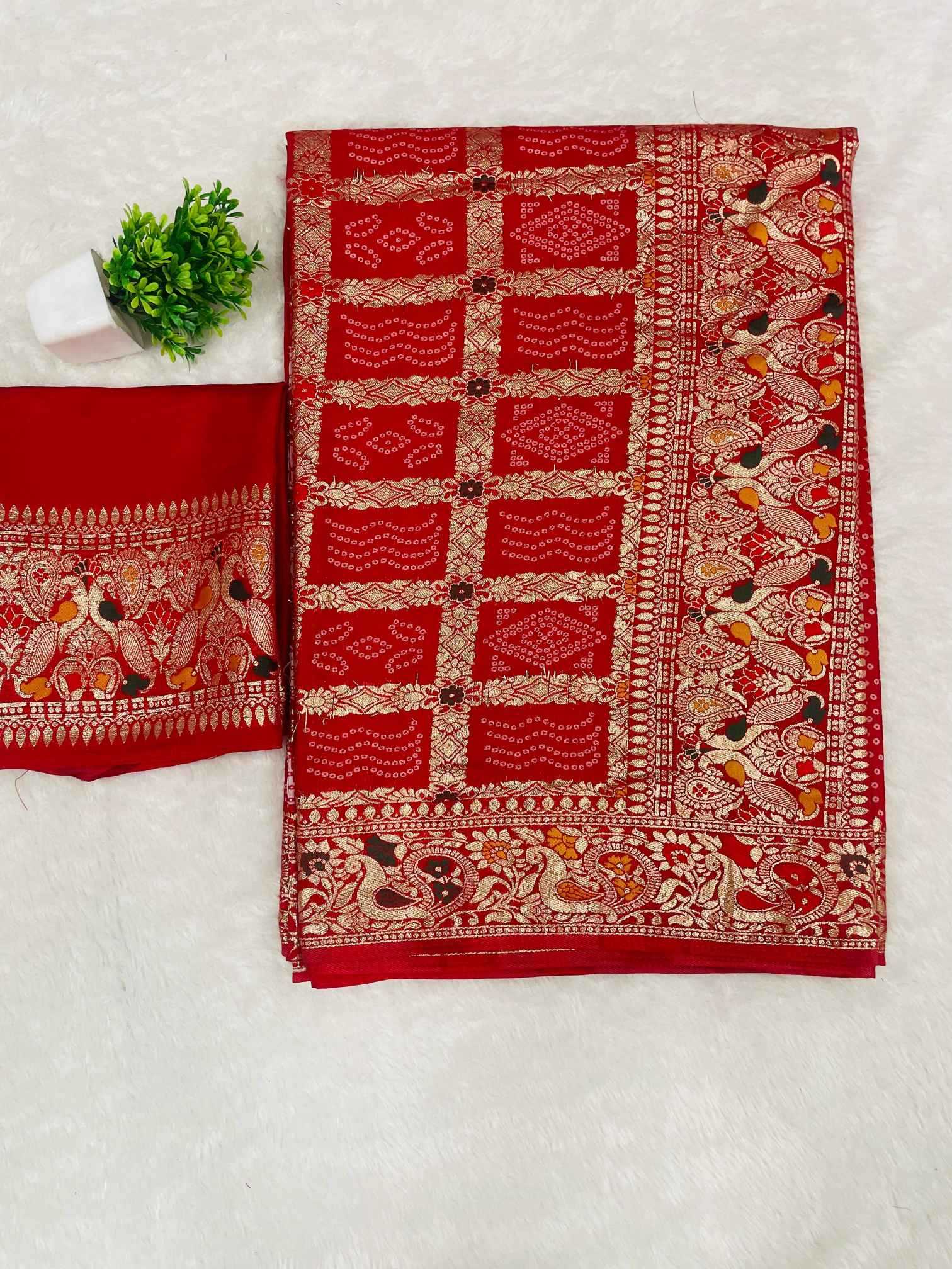 Viscose Butta Saree