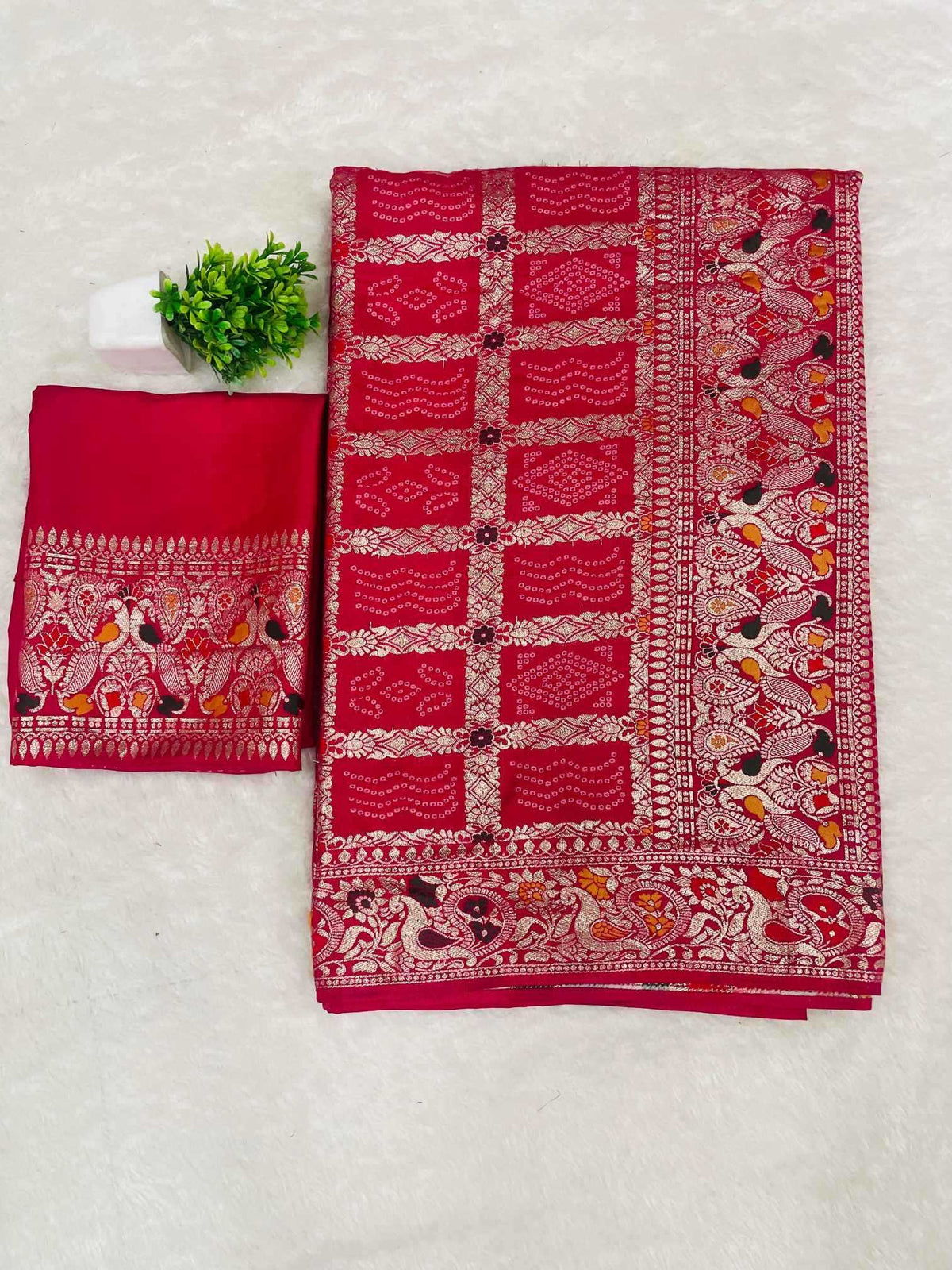 Viscose Butta Saree