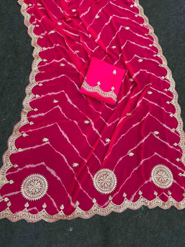 Georgette Saree
