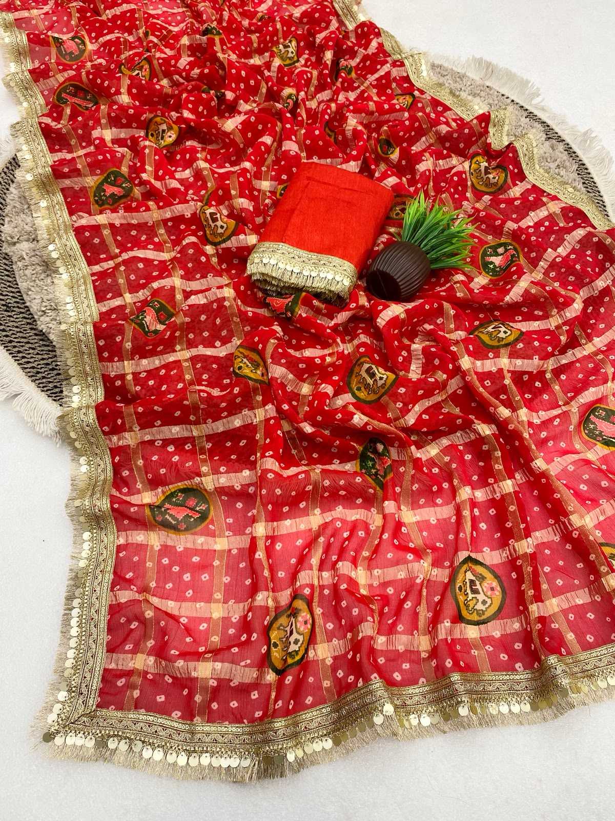 Georgette Designer Saree