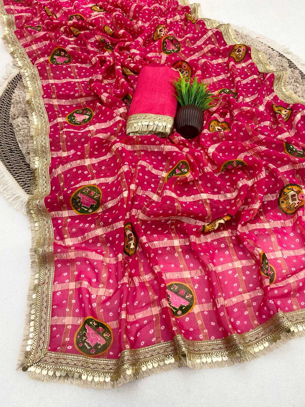 Georgette Designer Saree