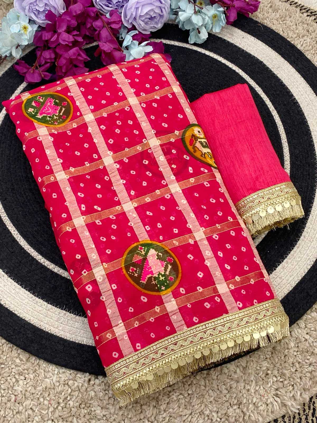 Georgette Designer Saree