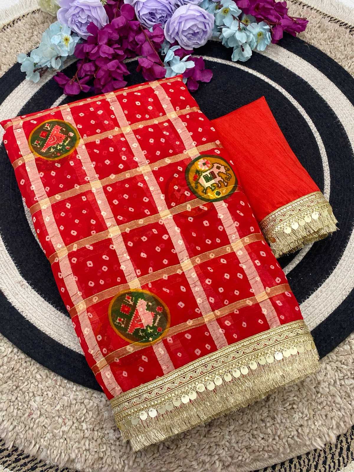 Georgette Designer Saree