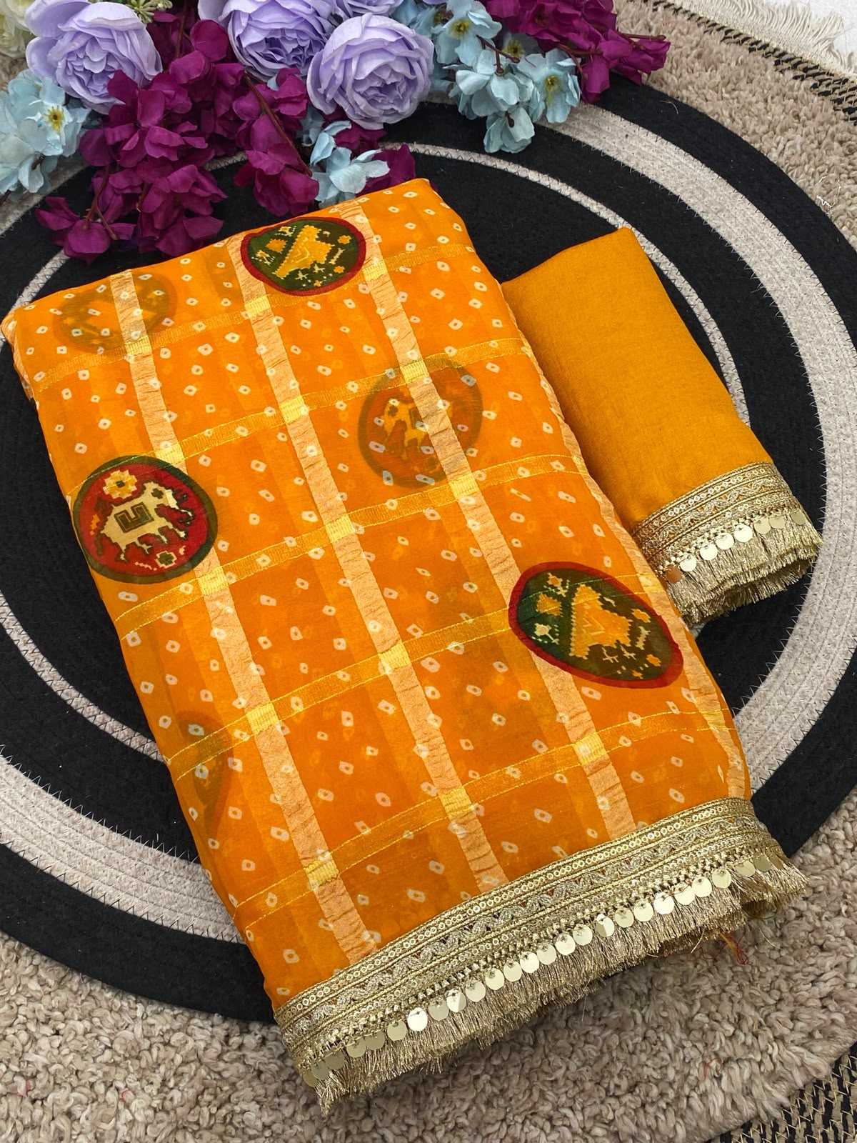 Georgette Designer Saree