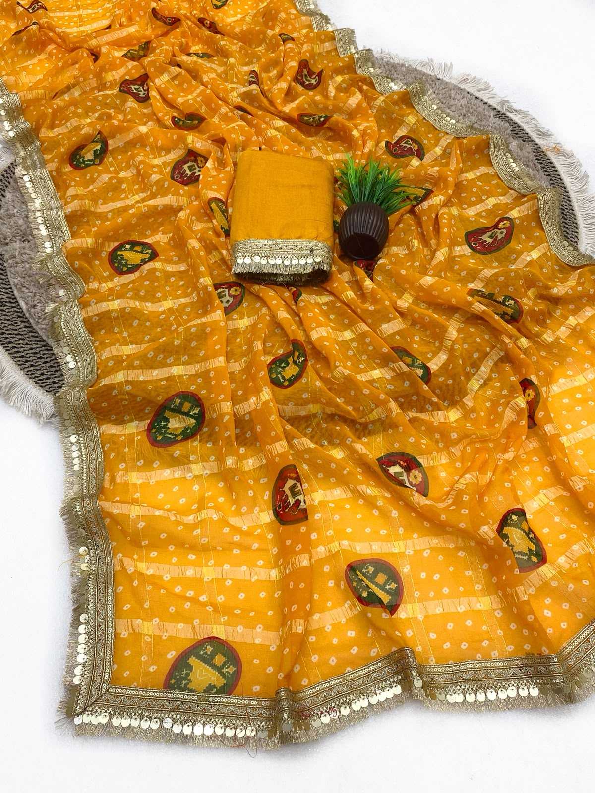 Georgette Designer Saree