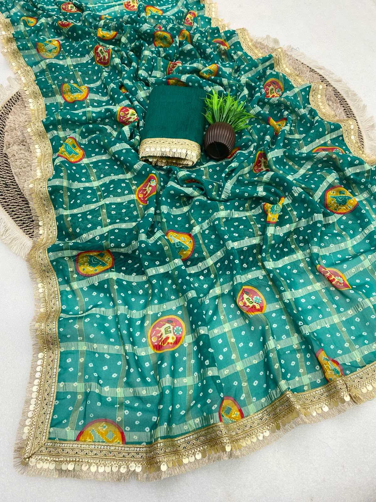 Georgette Designer Saree