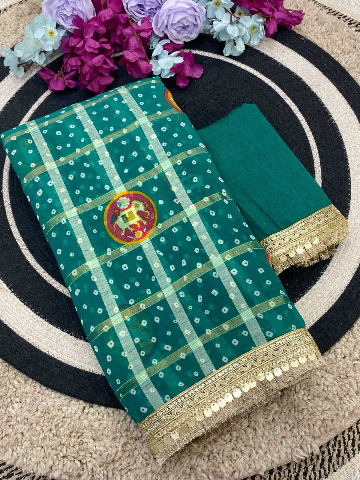 Georgette Designer Saree