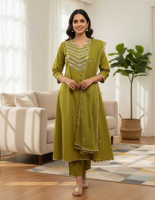 Heavy Roman Silk Designer Kurti 07