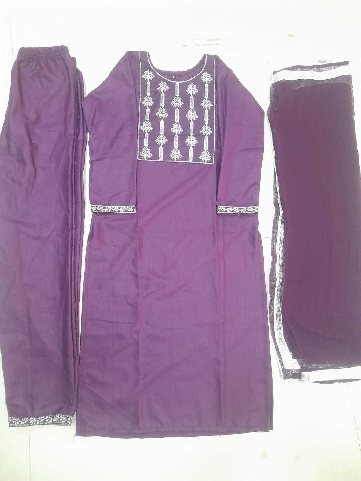 Rayon Designer Kurti in Dark Wine