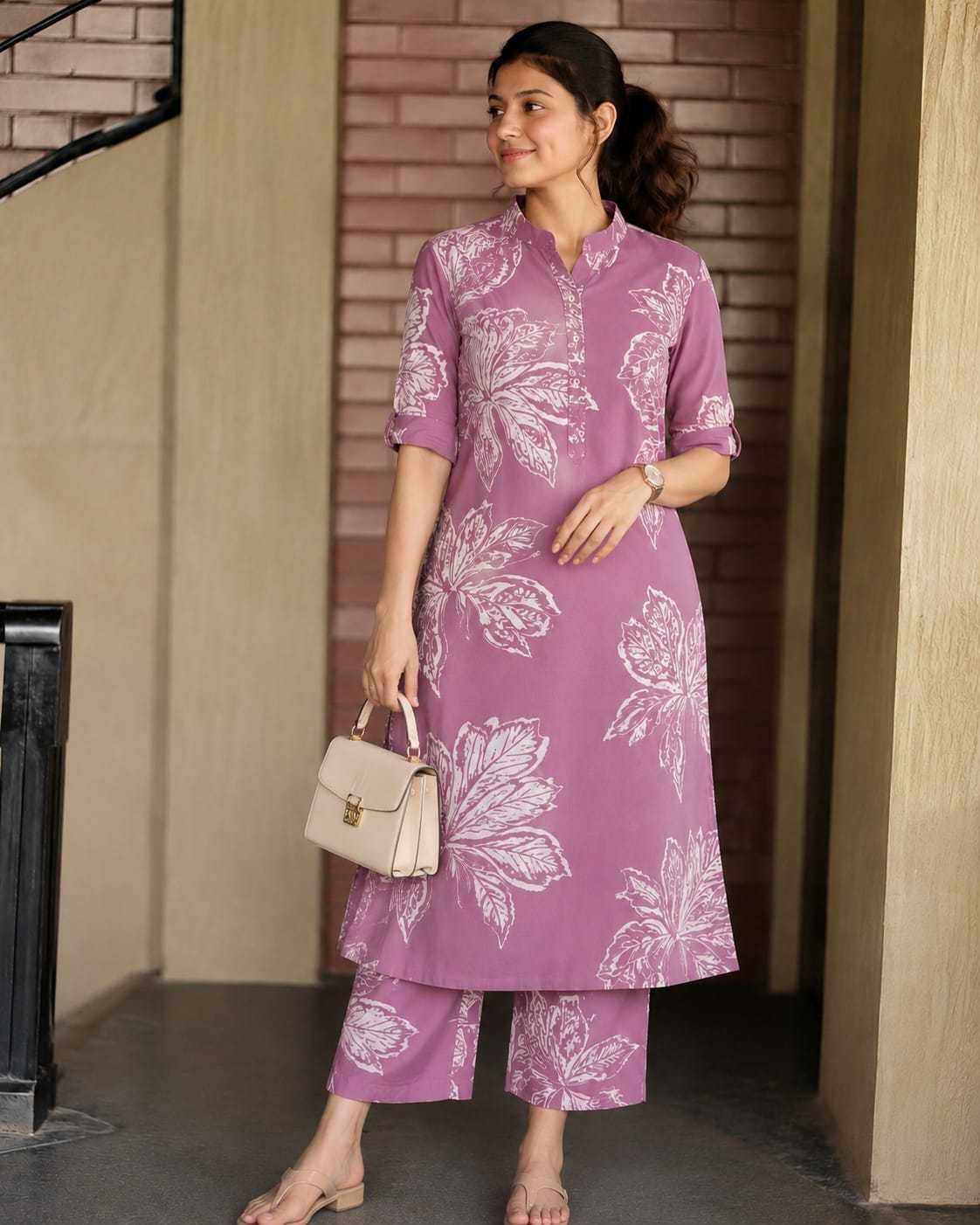 Crepe Party Wear Kurti in Gray