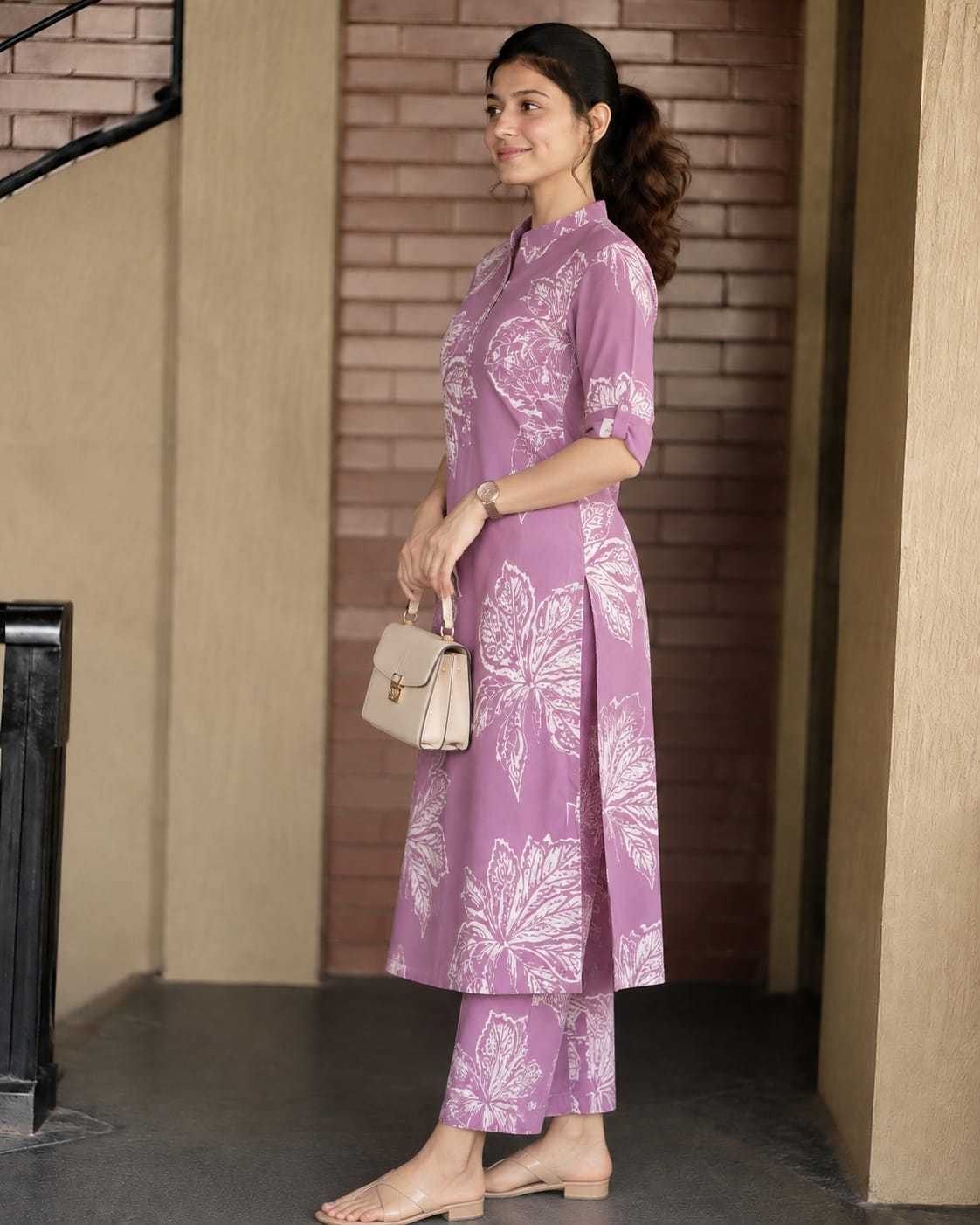 Crepe Party Wear Kurti in Gray