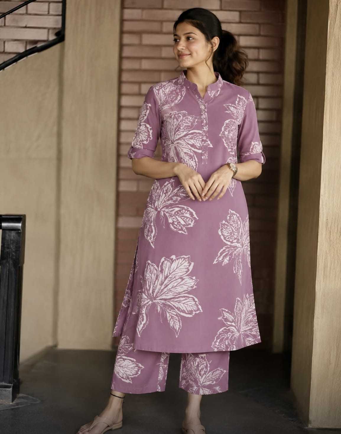 Crepe Party Wear Kurti in Gray