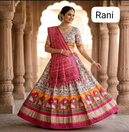 Aakanshi Dola Silk Traditional Lehenga