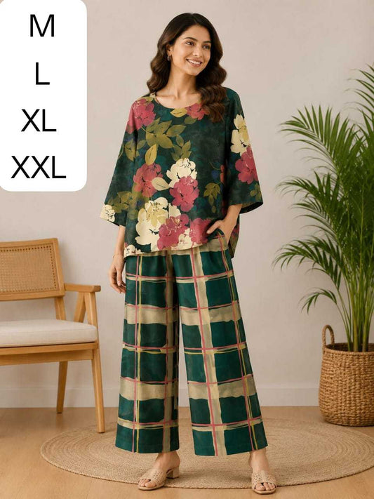 Aaryahi Cotton Co-ord Set